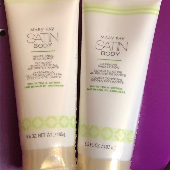 MaryKay Satin Body Scrub and Lotion - Picture 1 of 3